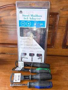 Mailbox Adapter & 4 Nut Drivers NEW