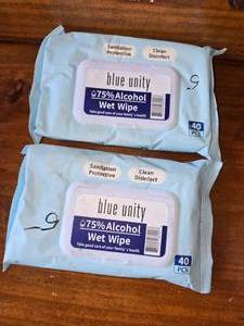 75% Wet Wipes, 2 Packages