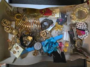 Box of Costume Jewelry
