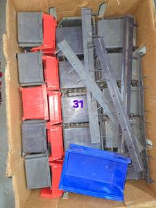 Storage Nesting Bins with hangers 31 total