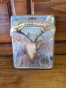 Shutter Sports 3D Window Decal White Deer, NEW