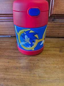 Sonic Kids Thermos Hot Food, NEW