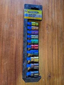 Color Coded Socket Set METRIC