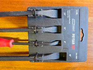 Pry Bar Set 4 Pieces 8,12,18,24 inch NEW