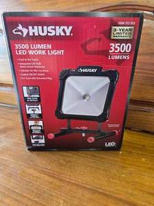 Husky 3500 Lumen Work Light NEW