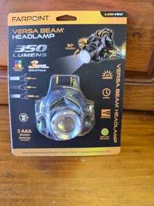 NEW Farpoint Versa Beam Headlamp 350 Lumos