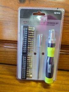 Master Mechanic 26 Piece Precision Ratcheting Screwdriver Set NEW