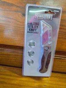 Master Mechanics Folding Utility Knife Set NEW
