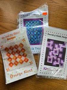 3 NEW Quilting Patterns