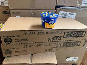 Kraft Easy Mac & Cheese Cups