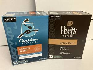 Caribou and Peets K-Cups