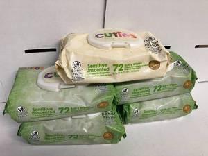 Sensitive Unscented Baby Wipes