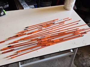 Lot of Survey Marker Stakes
