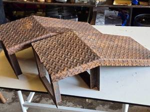 Homemade Metal Car Ramps