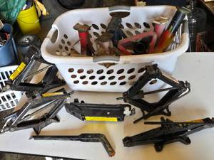 Automotive Jacks and Stands Lot