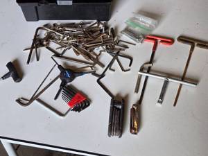 Assorted Allen Wrenches and Hex Keys Lot