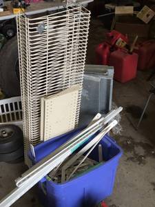 Wire Shelving Units and Metal Panels, Shelf Brackets