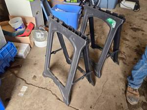 Zachs Folding Sawhorse Model ZSH500, 500 lb. Capacity, No Slip Feet