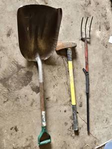 Shovel, Pickaxe, and Pitchfork