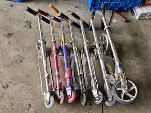 Razor and Other Brand Scooters Set