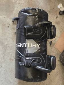 Century Punching Bag with Boxing Gloves and Accessories - 28 Bag