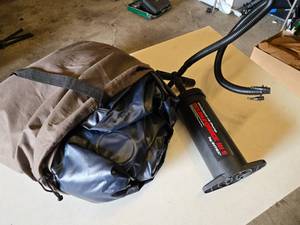 Intex Double Quick III S High Output Air Pump and Inflatable Mattress