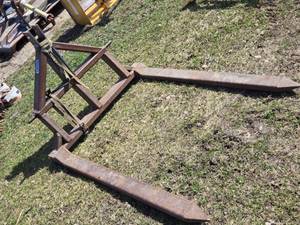 Tractor Bale Spear Attachment