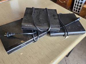 Philips, Memorex, and Capello DVD Players - Power On Nothing Else Tested