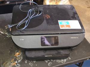 HP ENVY Photo 7155 All-in-One Printer- Power On No Other Functions Tested