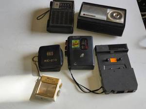 General Electric, Panasonic, Sony, Micro, and Ross Portable Radios and Cassette Recorder Lot