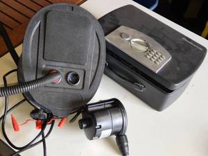 SentrySafe Electronic Lock Box (no code), Air Pump