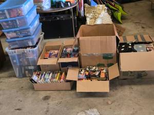 MASSIVE Lot of VHS Tapes Including Disney Classics and Action Movies