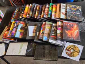 Lot of DVDs and Movies including Pacific Rim, Cry Wolf, and The Departed