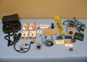 Miscellaneous Microphones  Mics & Accessories (includes Shure SM58, Sony ECM 77B & (2) Sony ECM-MS2) and more