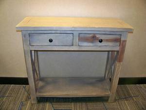 38 Rectangle MDF Console Table HG-FAR130-49 with (2) Drawers