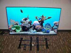 70 Sharp PN-LE701 Full HD Commercial LCD TV with Wall Mount and Remote Control