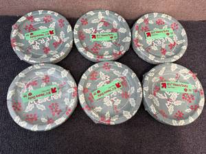 6 X 38Ct Packs Of Heavy Duty Paper Plates