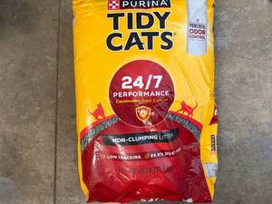 48Lb Bag Of Purina Tidy Cats Cat Litter