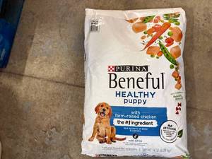 14Lb Bag Of Purina Beneful Puppy Food