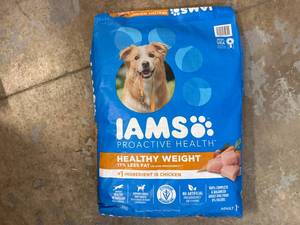 15Lb Bag Of Iams Healthy Weight Dog Food