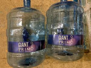 2 X 5Gal Primo Water Jugs