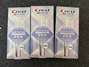 3 Packs Of Crest 3D White Whitening Pen