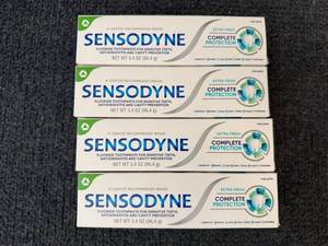 4 Packs Of Sensodyne Toothpaste