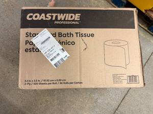 96 Rolls Of Coastwide Standard Bath Tissue