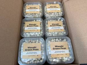 8 Packs Of Wasabi Green Peas