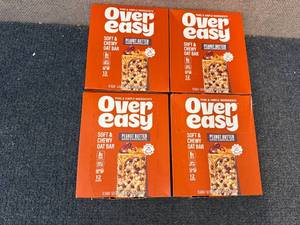 4 Packs Of Over Easy Peanut Butter Chocolate Granola Bars