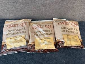 3 Bags Of Sweet Cafe White Chocolate Caramel