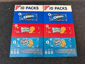 2 X 10Ct Packs Of Nabisco Snacks