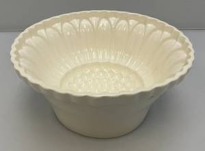 Antique German Stamped Ceramic Jelly Mold 4 12 x 9 12