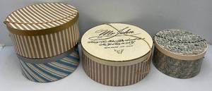Misc. Vintage Hat Boxes